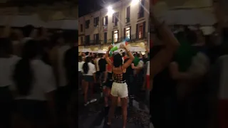 Italia Campione d'Europa. La festa