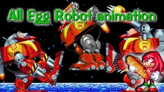 All Death Egg Robot animation - Compilation 2016  2018  - Sonic Sprite animation