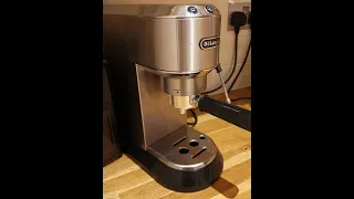 Descaling the delonghi dedica 680 from start to finish