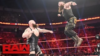 Ring Collapses during Big Show vs. Braun Strowman: Raw, April 17, 2017