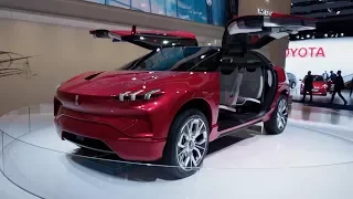 Wey XEV Concept 2018 In detail review walkaround Interior Exterior