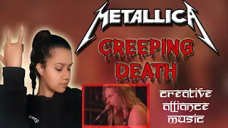 Metallica Reaction | Creeping Death Reaction (Live in Moscow 1991) | Nepali Girl Reacts