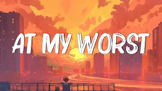 At My Worst - Pink Sweat$ (Lyrics) || Charlie Puth , Jeremy Zucker... (MixLyrics)