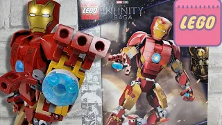 LEGO Marvel 76206 Iron Man | 2022 | Lego Iron Man Costruzione veloce | LEGO Speed Build Review