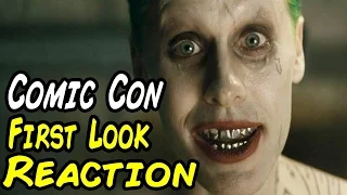 SUICIDE SQUAD Comic Con First Look Trailer REACTION