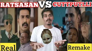 Cuttputlli VS Ratsasan which is Best movie| Movie comparison| Real Vs Remake| Abhishek Gupta Review