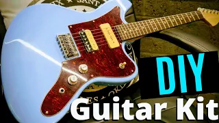 Offset DIY Guitar Kit FULL BUILD & Review