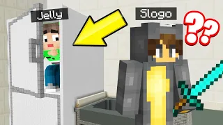 Playing HIDE AND SEEK In Slogo’s Kitchen! (Minecraft)