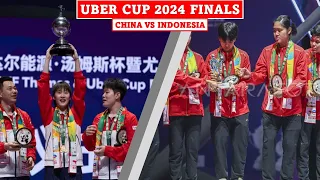 UBER CUP 2024 FINALS || CHINA VS INDONESIA [3-0]