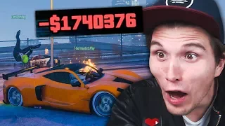 Diese EXPLOSION zerstört mein NEUES 2.000.000($$$) AUTO | GTA ONLINE