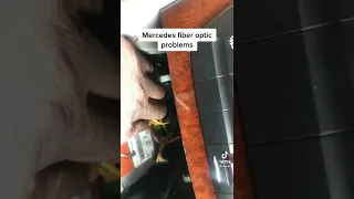 Mercedes Benz E320. Screen stuck on logo then goes off. Disc changer also won’t function