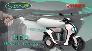 The New 2022 Yamaha Neo Electric Scooter.