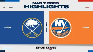 NHL Highlights | Sabres vs. Islanders - March 7, 2023