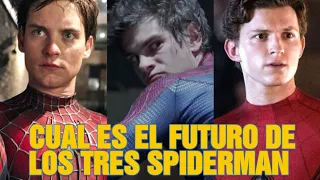 CUAL ES EL FUTURO DE LOS TRES SPIDERMAN DESPUES DE NO WAY HOME