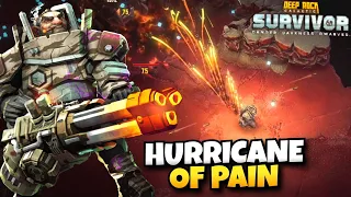 Hurricane Gunner is Secretly Insane | Deep Rock Galactic: Survivor