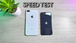 iPhone SE 2020 vs iPhone 8 Plus SPEED TEST in 2024 🔥