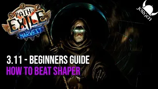 PoE 3.11 - Shaper Guide - Boss Fight (how to beat him easily)