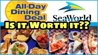 Is Sea World Orlando's All Day Dining Deal Worth it | Where to Eat at Sea World Orlando Restaurants