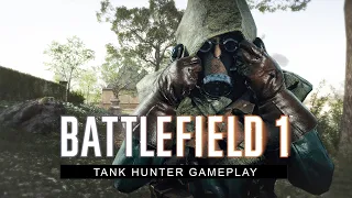 Battlefield 1 - Tank Hunter Killstreak Gameplay on Soissons (Operation)