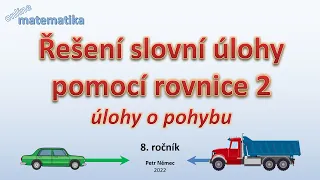 Slovní úlohy o pohybu - Matematika 8