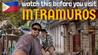 First Time Visiting Intramuros, Manila | Oldest City in 🇵🇭 | Vlog in The Philippines