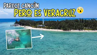 La playa MÁS BONITA de Veracruz 🐠 Tour completo a Isla Lobos ✅