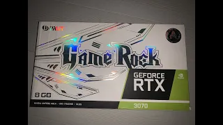 Palit GeForce RTX 3070 GameRock не LHR в майнинге