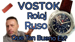 Reloj Vostok Komandirskie, Que Tan Buenos Son Los Relojes Rusos!! Unboxing y Reseña