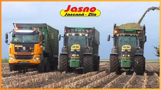 🌽Siláže Kukuřice v mokrých podmínkách 2022 🟡Jasno Jasenná Zlín🟡❗️ Claas Jaguar 990 ❗️