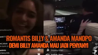 Billy antarin Amanda manopo | Amanda panggil sayang,,romantis banget..!!!mereka resmi berpacaran