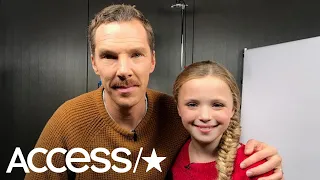 'The Grinch's' Real-Life Cindy Lou Who – Cameron Seely – Interviews Benedict Cumberbatch (Exclusive)