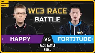 WC3 - [UD] Happy vs Fortitude [HU] - FINAL - WC3 Race Battle