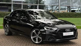 Approved Used Audi A4 Black Edition 35 TDI 163 PS S Tronic at Stafford Audi