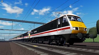 Class 90︱Avonhill - Norrington︱Intercity︱Roblox British Railway