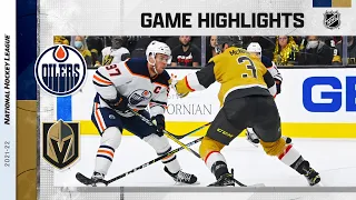 Oilers @ Golden Knights 11/27/21 | NHL Highlights