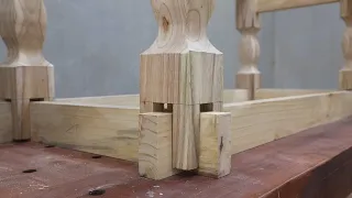 Amazing Woodworking Project Most Worth Watching // Extremely Sturdy Coffee Table With Unique Design
