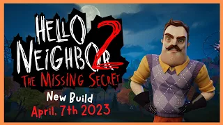 Hello Neighbor 2: The Missing Secret - New Build (Announcement Teaser)