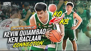 KEVIN QUIAMBAO AND KEAN BACLAAN PREVIEW TEAM UP WITH DE LA SALLE GREEN ARCHERS