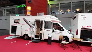 72k, 7.5 metre motorhome with German bed layout! Rapido Ultimate Line 666F.