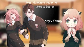 🍁eden academy react to anya x damian🍁 // spy x family react  gacha club 🇱🇷🇧🇷 ft.Forger family