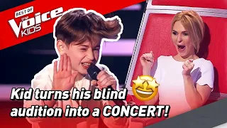 This little KID is already an AMAZING SUPERSTAR at his Blind Audition in The Voice Kids! 🤩 | Road To