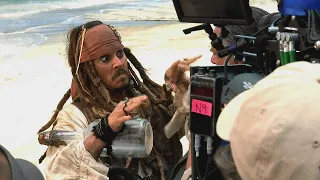 На съёмках Пираты карибского моря 'На Странных Берегах
