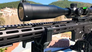 Husan arms m71 .410/36cal 16,5’’ DMR full custom with vortex diamondback tactical 4-16X44 & RAPS