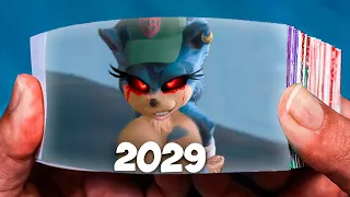 Evolution of Sonic.EXE (2022) Flipbook Animation