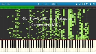 Gls - Flawless Wings of Yatagarasu Converted to MIDI