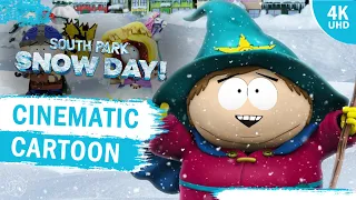 South Park: Snow Day! - Full Cinematic Cartoon - All Cutscenes - 4K Ultra HD