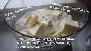 pie flavored slime tutorial (feat. jeremy jordan and shoshana bean)
