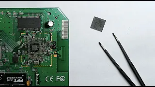 How to Desolder BGA chips Router, Modem