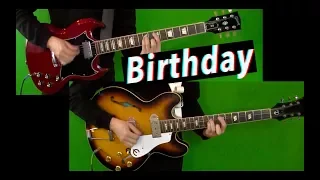 Birthday - Guitar Cover - Isolated Track