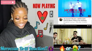 Ali Ssamid X Muslim - NORTH SIDE (Official Music Video) MOROCCAN DRILL REACTION